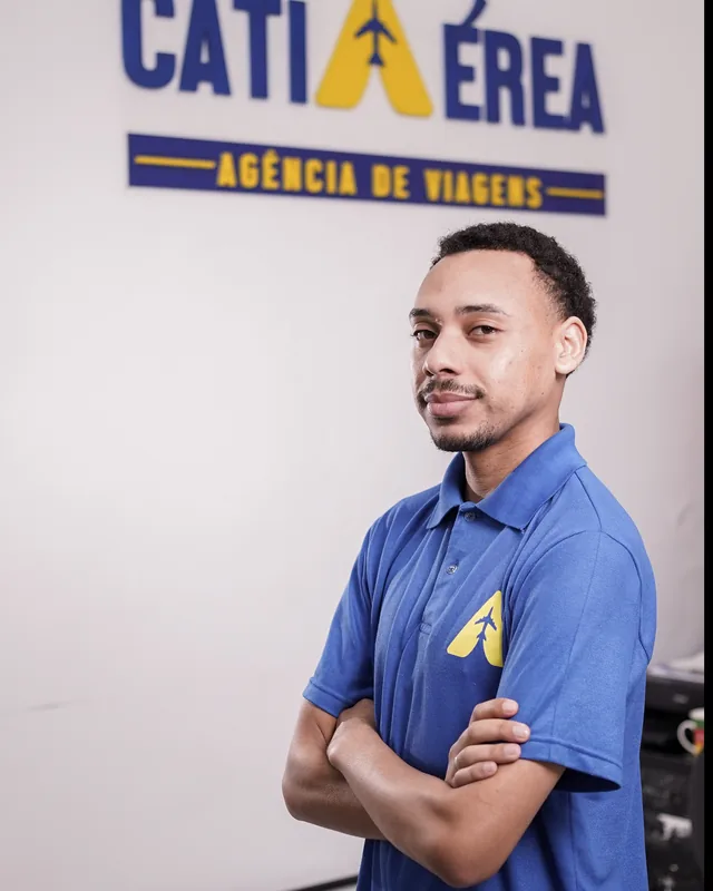 Wesley Avilla, agente de viagens da CatiAérea